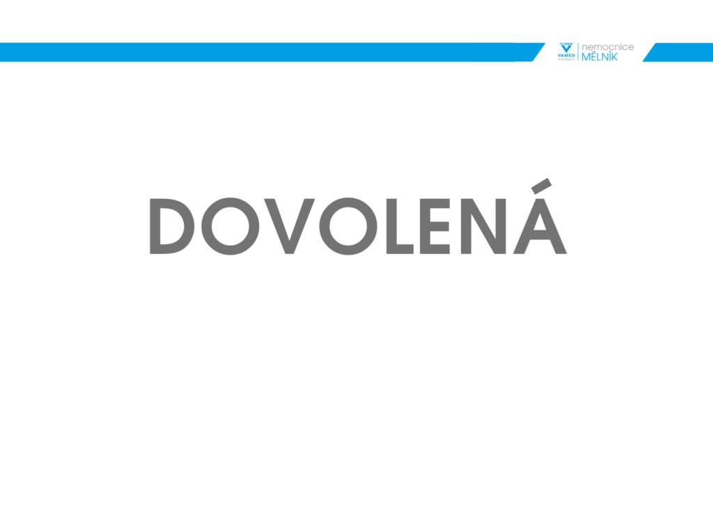 DOVOLENÉ