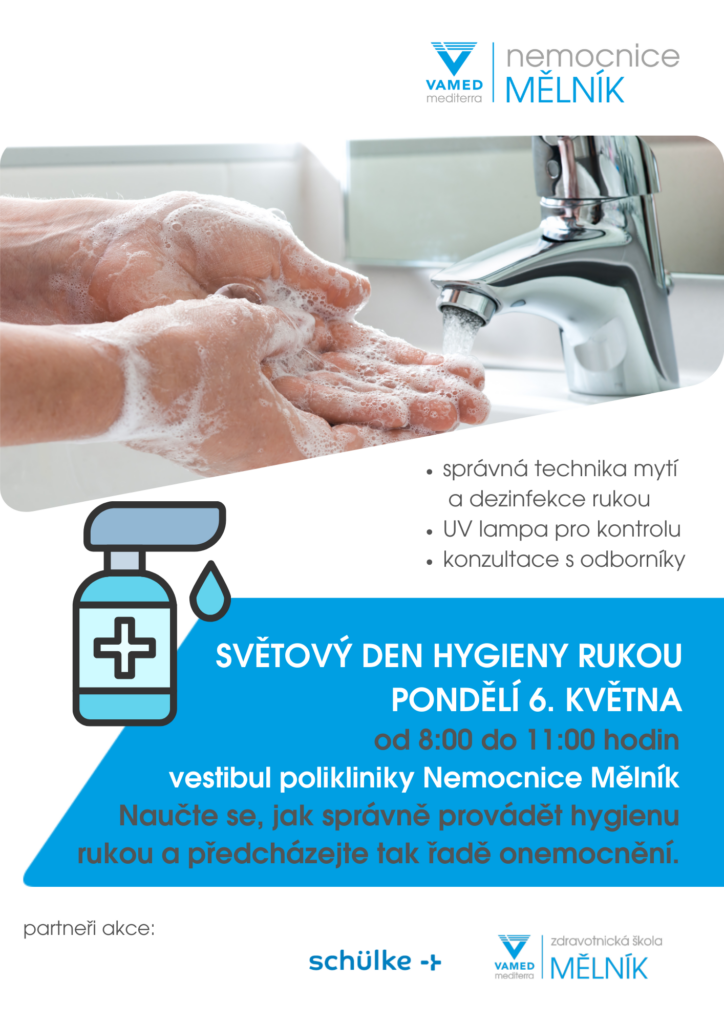 Světový den hygieny rukou v Nemocnici Mělník