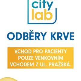 Odběry krve CITYLAB pro pacienty